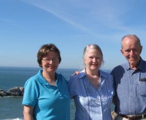 2014 - My older sister Terry, me, and my father near San Francisco