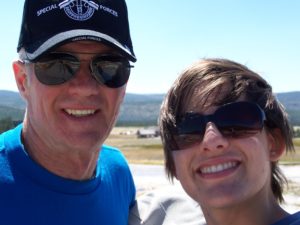 Me and daughter Stefanie at Yellowstone